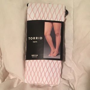 Pink fishnets from Torrid!